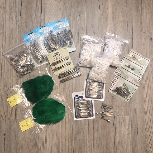 🔥SALE - any 4/$20. Hair Accessory Crafting Findings - Picture 1 of 9